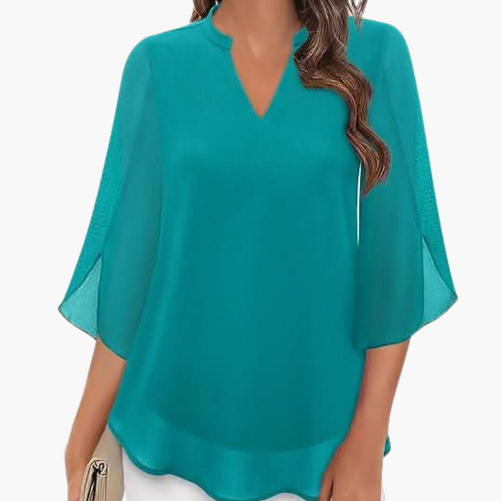 Georgia | Blouse Superposée Élégante