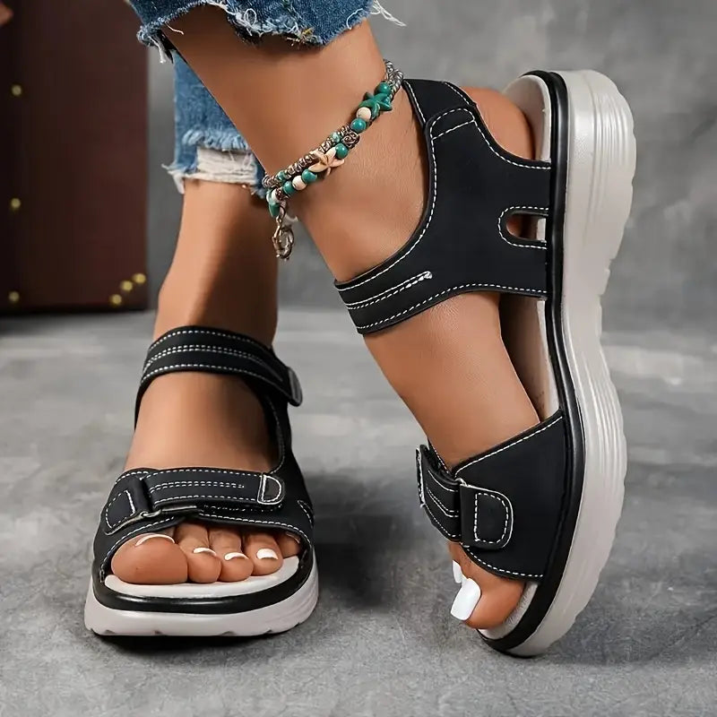 Eira – Sandales Wedge Orthopédiques