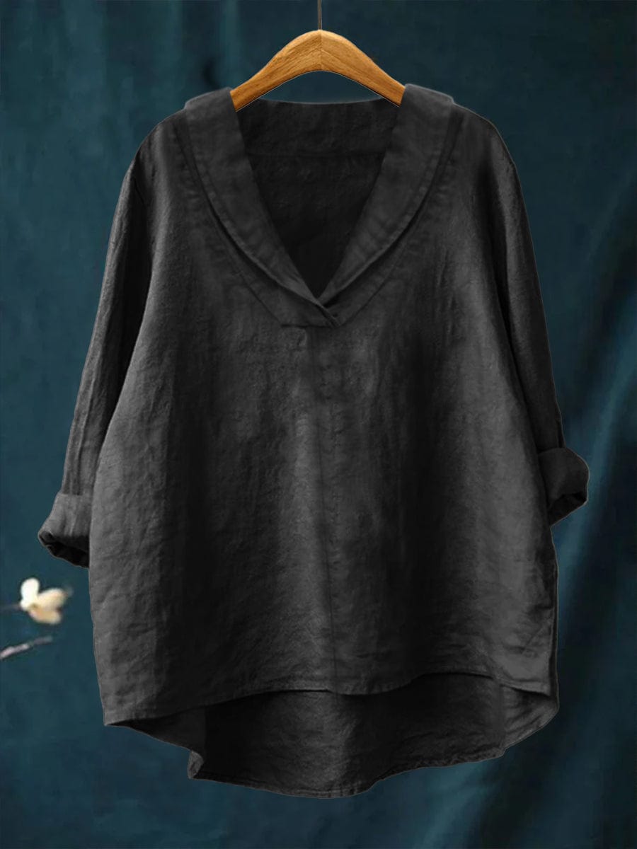Sam - Blouse d'été en lin élégante