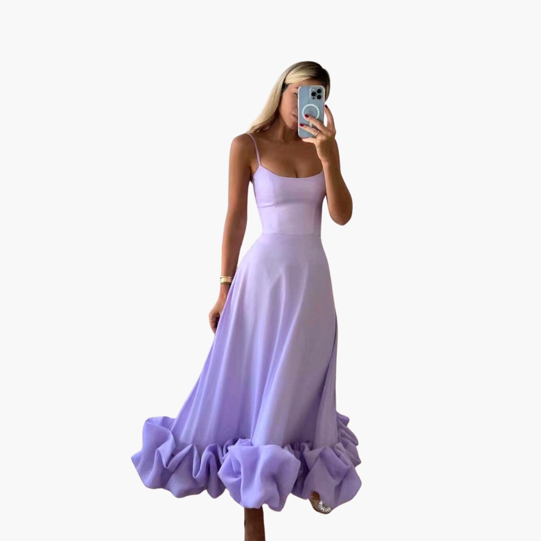 Iris | Robe Élégante Flottante