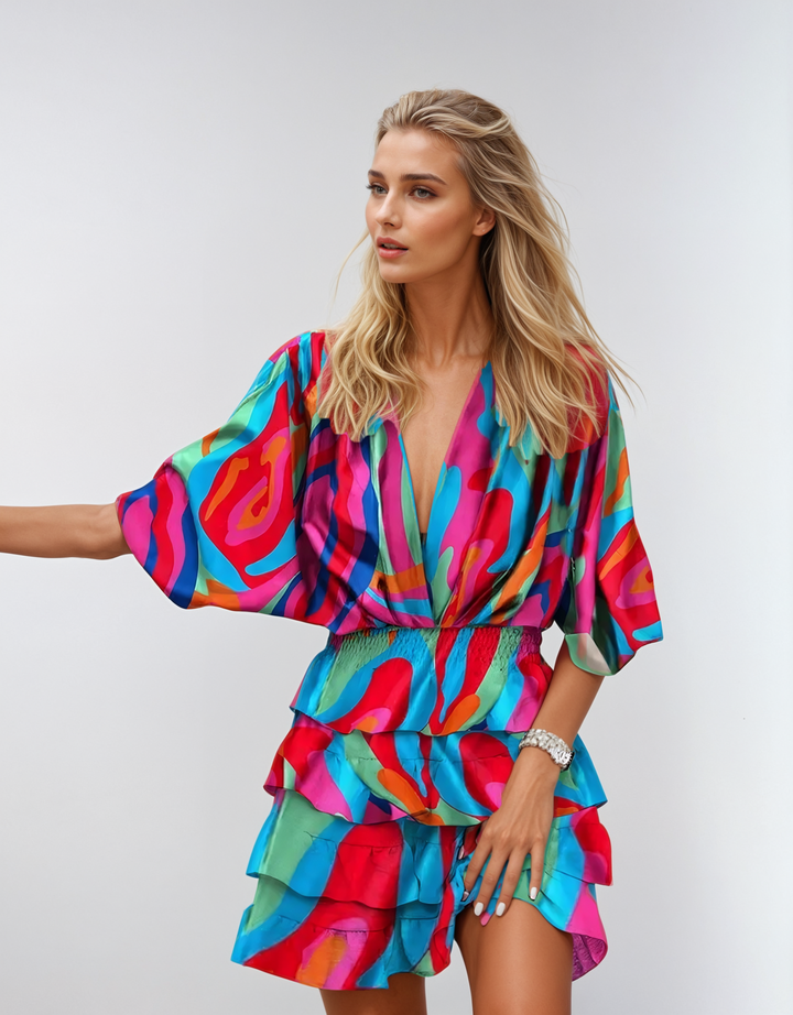 Ria - Robe Midi Florale