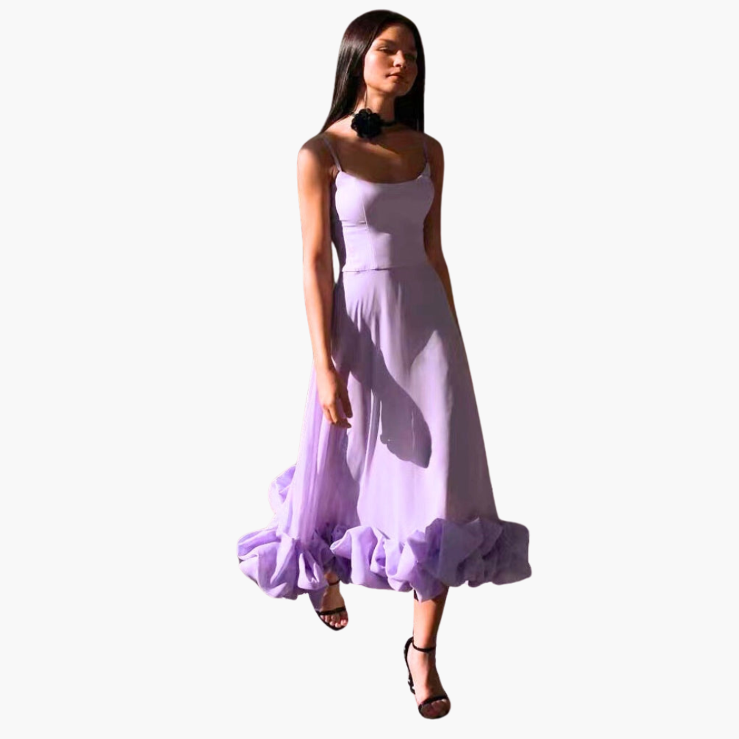 Iris | Robe Élégante Flottante
