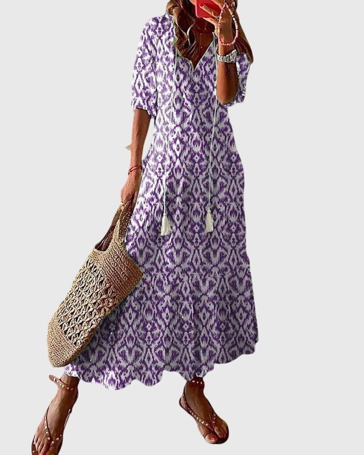 Amalia™ | Robe d'été vintage boho