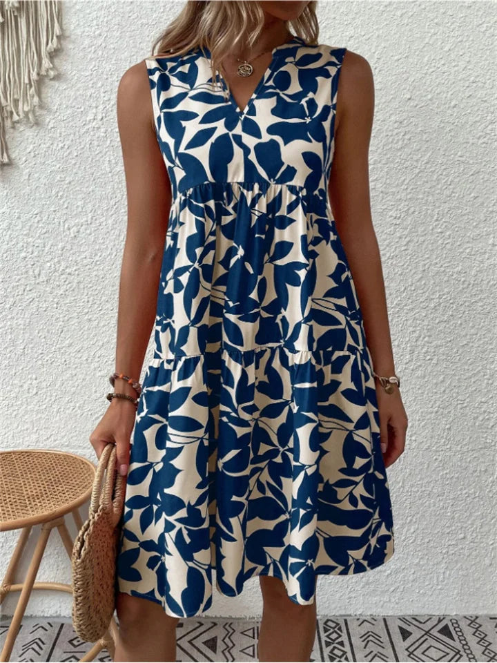Alyana - Robe Midi Fleurie Fluide
