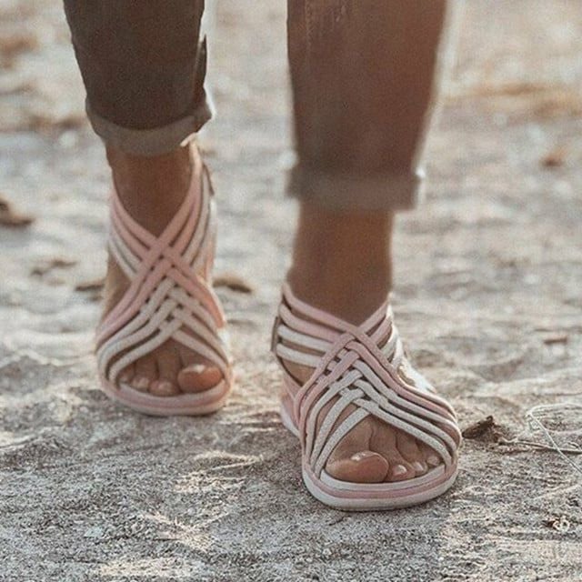 Kyline – Sandales Orthopédiques avec Semelle en Mousse à Mémoire