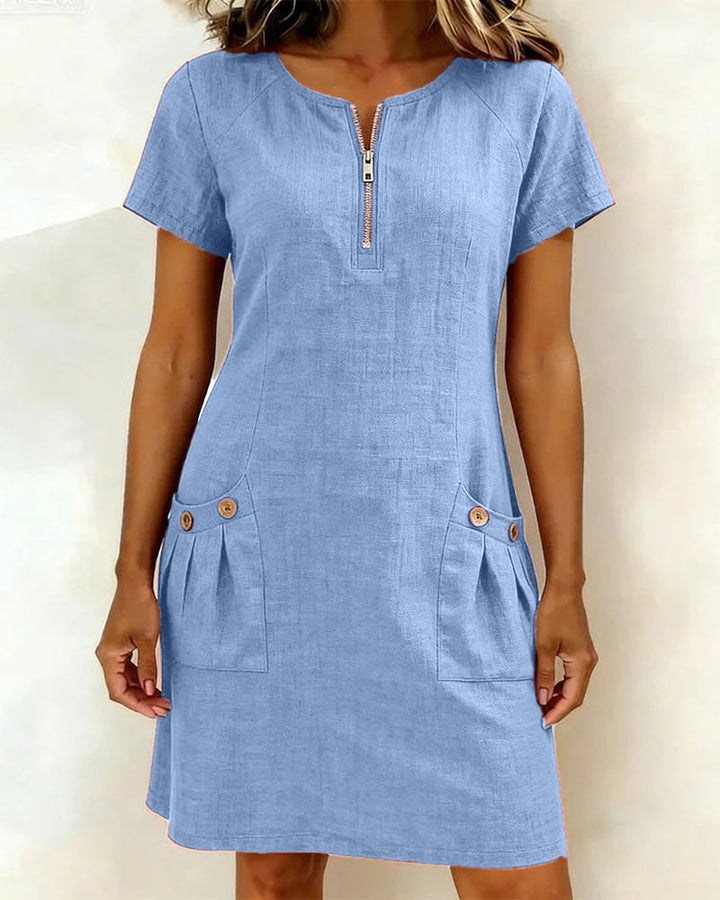 Lucy - Robe en Coton Aérée
