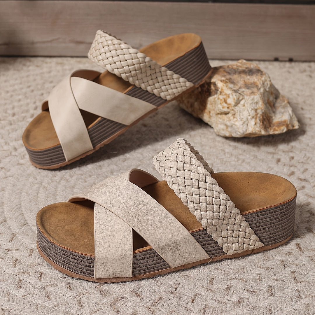 Rosalie - Sandales de confort orthopédique en cuir