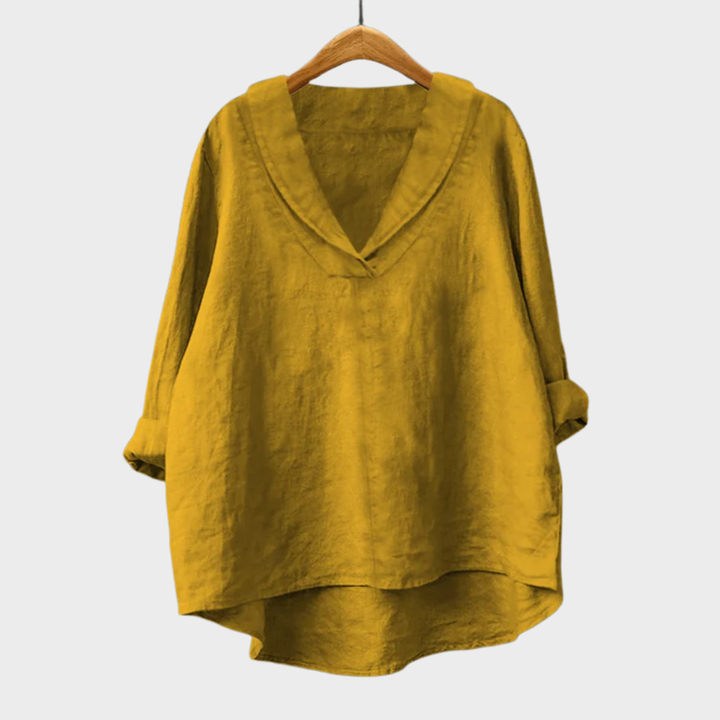 Sam - Blouse d'été en lin élégante