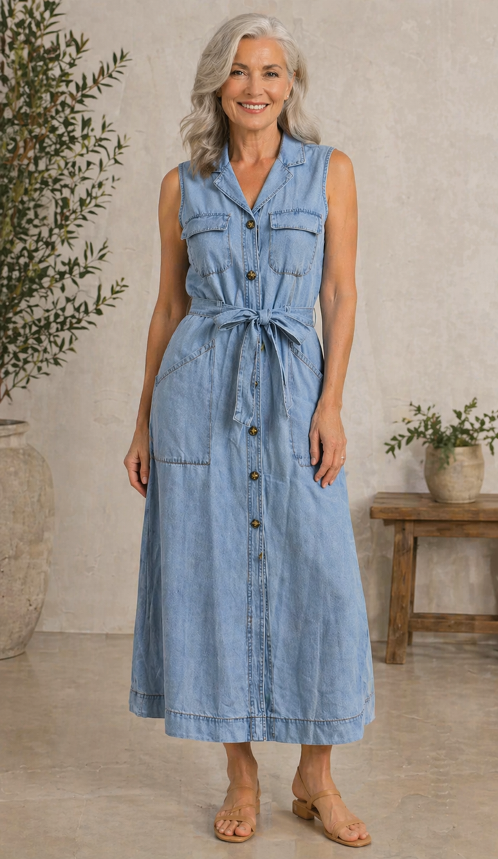 Mitch - Robe en Denim