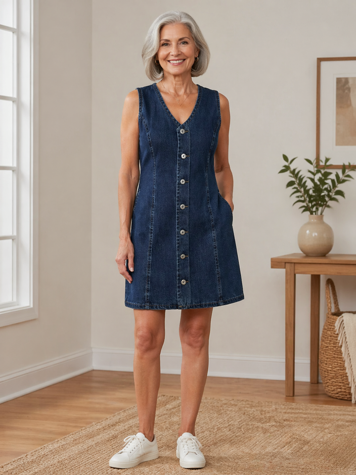 Shainna - Robe Mini en Jean