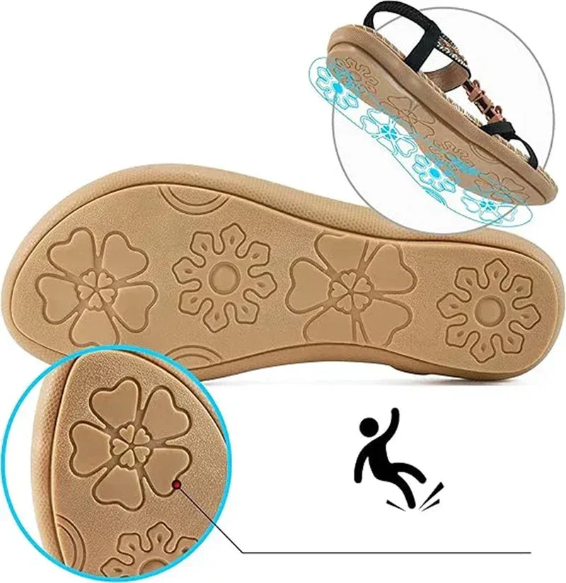 Clarise – Sandales de confort orthopédique+