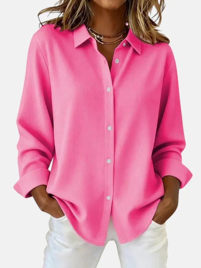 Caroline – Blouse Élégante avec Coupe Flatteuse