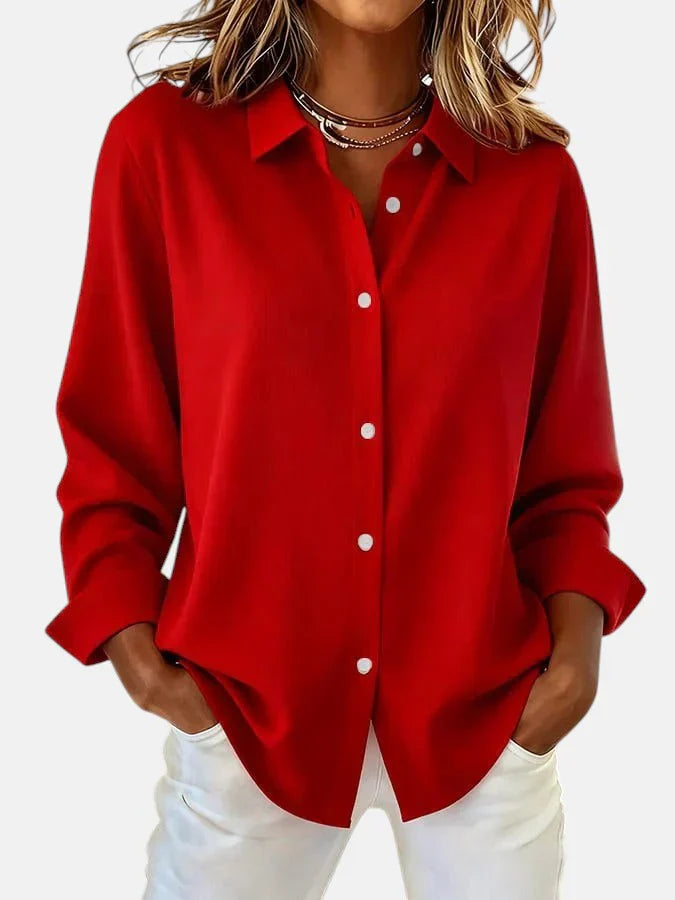 Caroline – Blouse Élégante avec Coupe Flatteuse