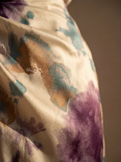 Dahlia - Robe portefeuille élégante à décolleté en V