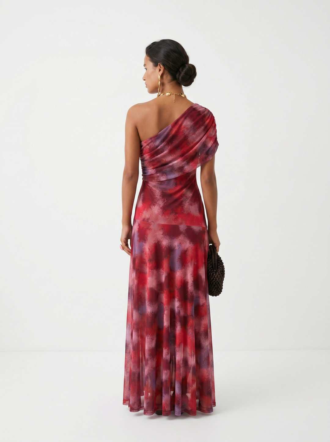 Mia - Robe Maxi Élégante à Épaules Dégagées