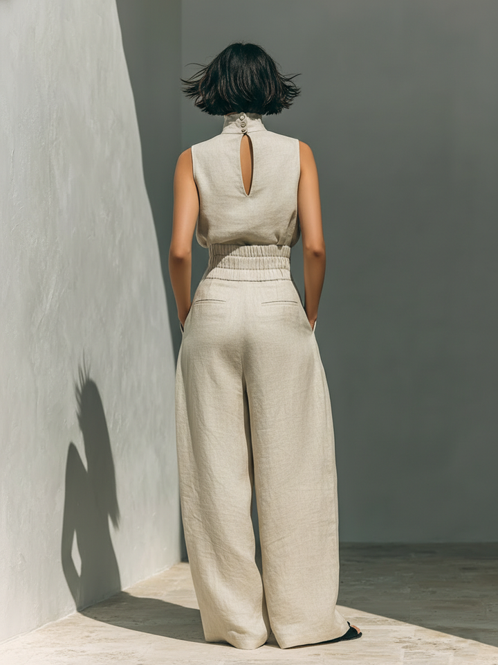 Maria™ | Ensemble complet avec débardeur et pantalon large