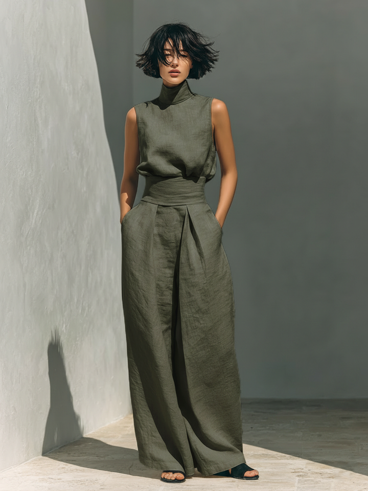 Maria™ | Ensemble complet avec débardeur et pantalon large