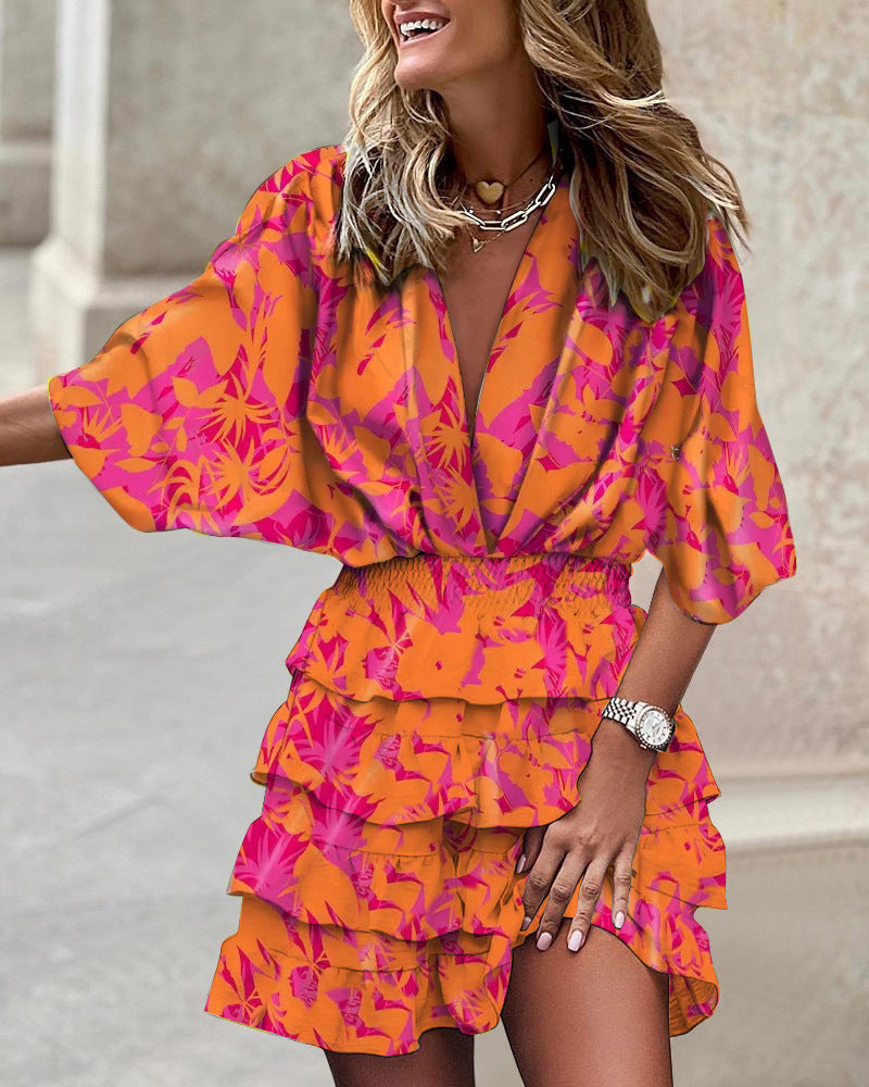 Ria - Robe Midi Florale
