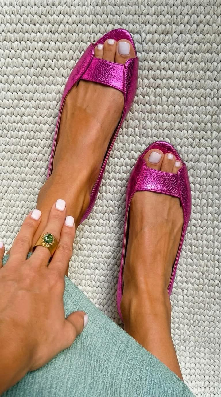 Naya - Sandales Chic Confort Doré