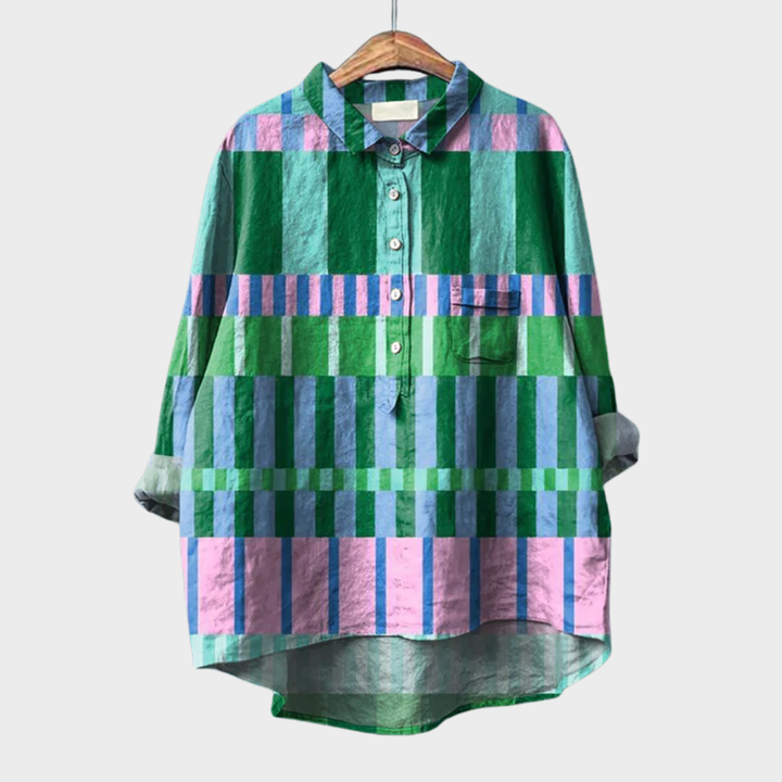 Lynn - Blouse d'été en lin élégante