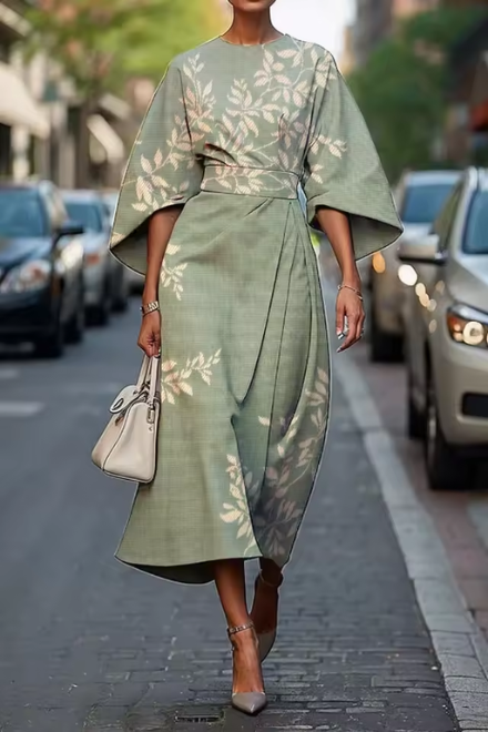 Chelsea - Robe florale élégante et fluide