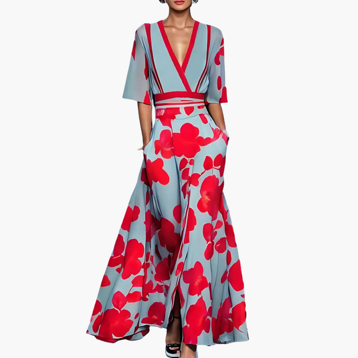 Amelia | Robe Florale Élégante