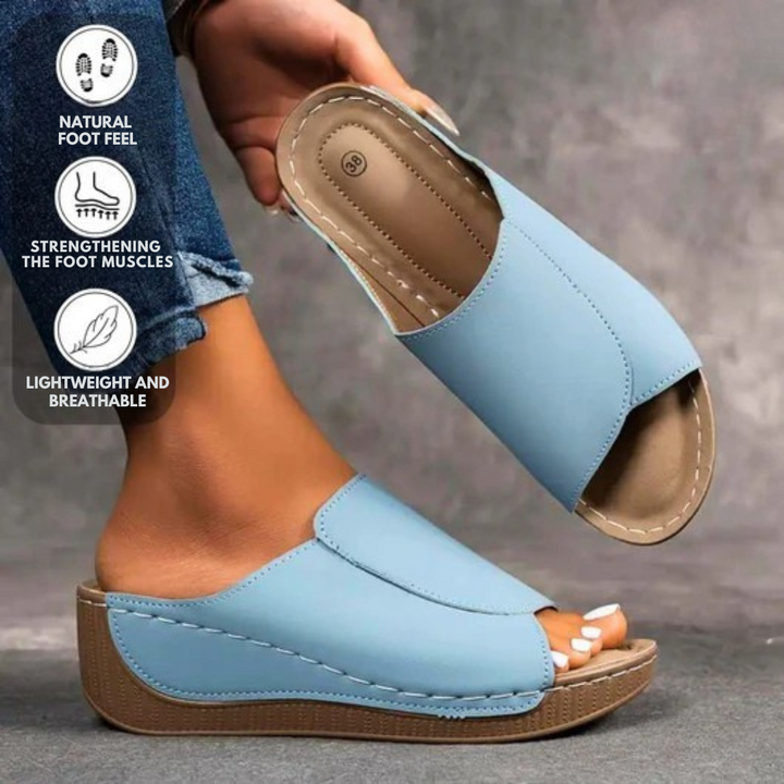 Steff – Sandales Ergonomiques et Antidérapantes pour Soulager la Douleur