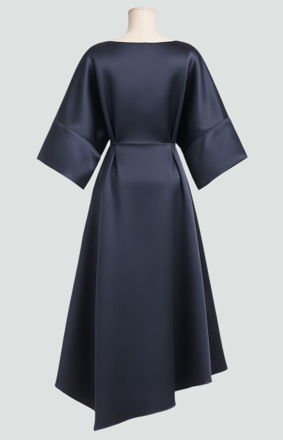 Tricia – Robe Maxi en Satin Élégante