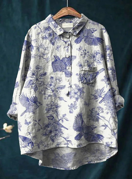 Geela - Blouse Vintage Française