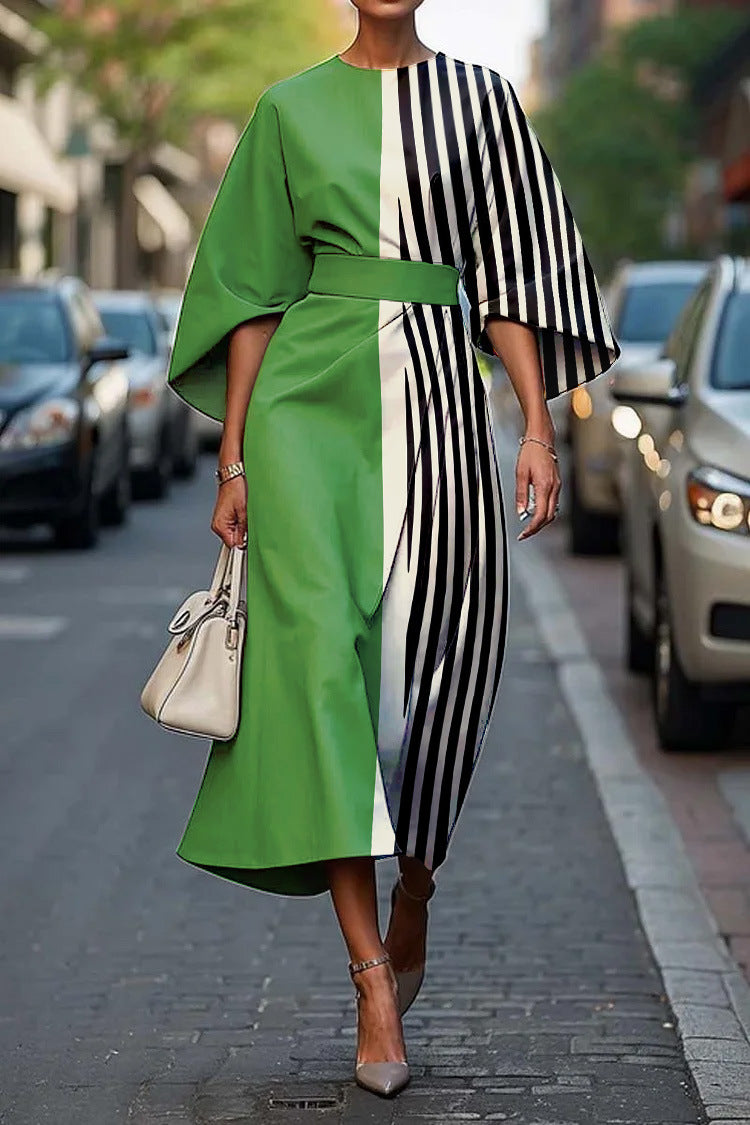 Melody™ - Robe Élégante à Col Rond