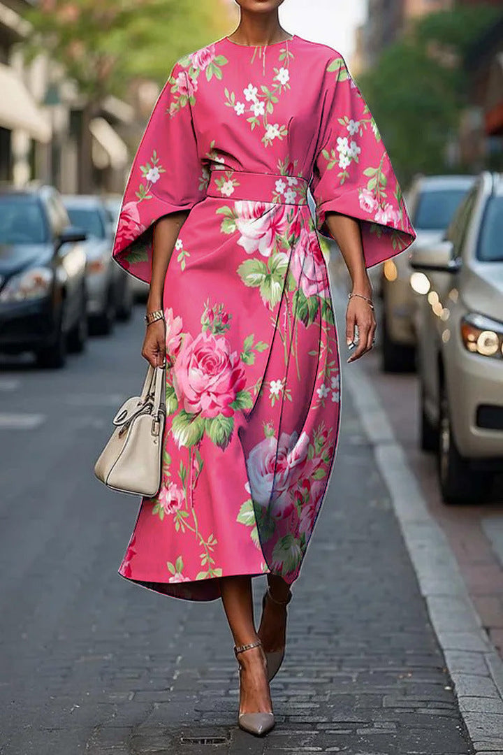 Melody™ - Robe Élégante à Col Rond