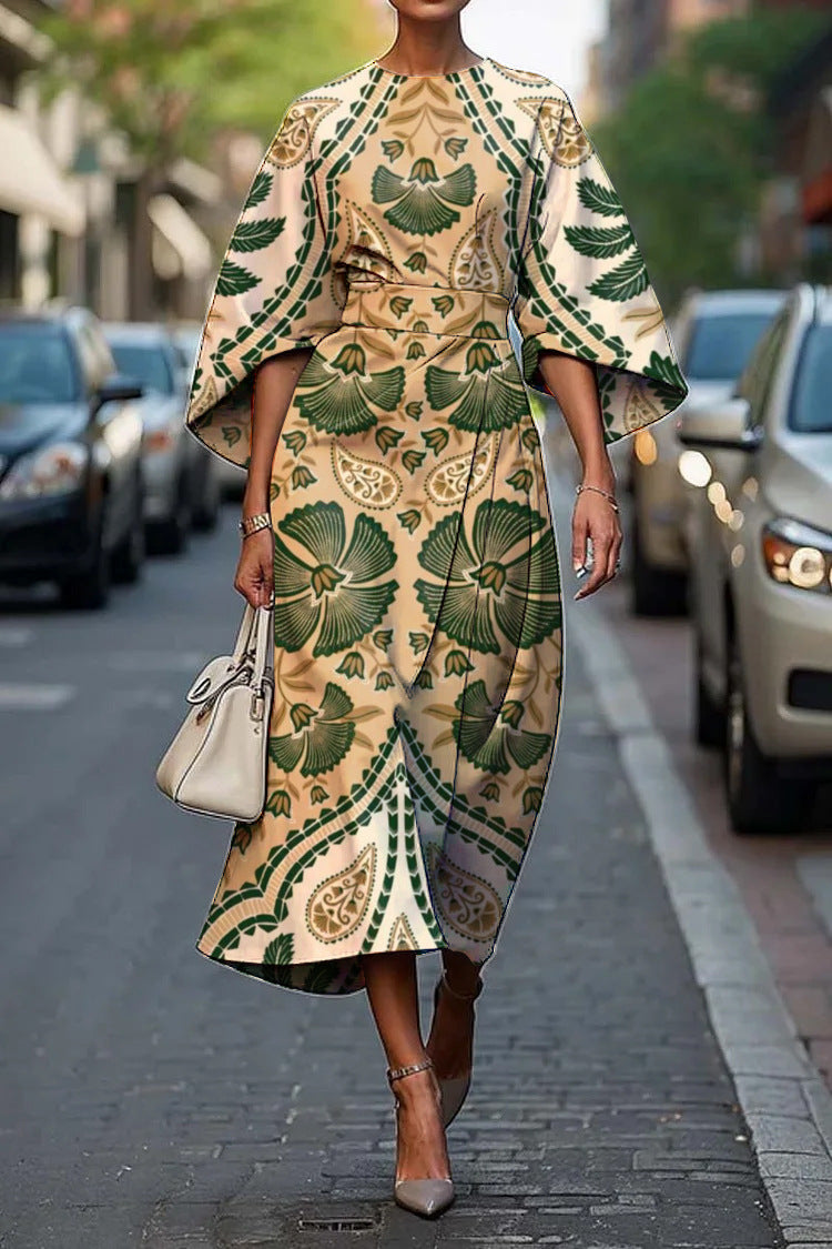 Melody™ - Robe Élégante à Col Rond