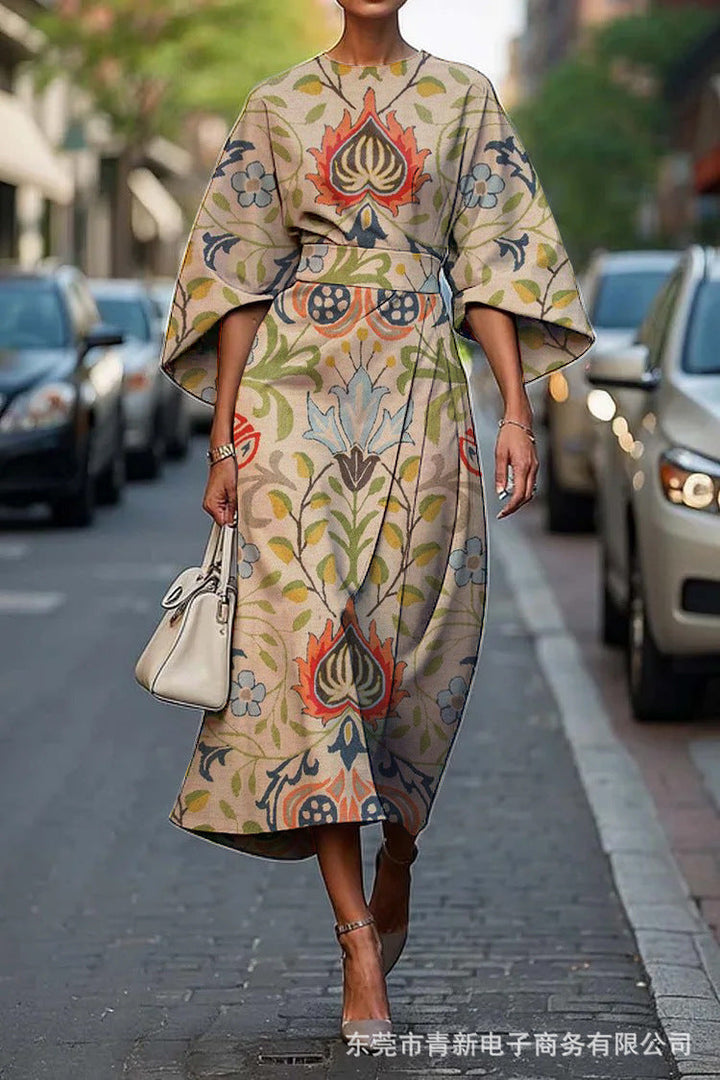 Melody™ - Robe Élégante à Col Rond