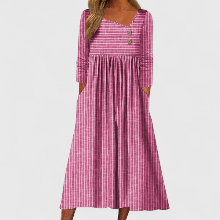 Mira | Robe Midi Élégante