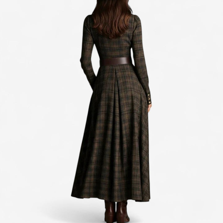 Farrah – Robe Maxi Inspirée Vintage