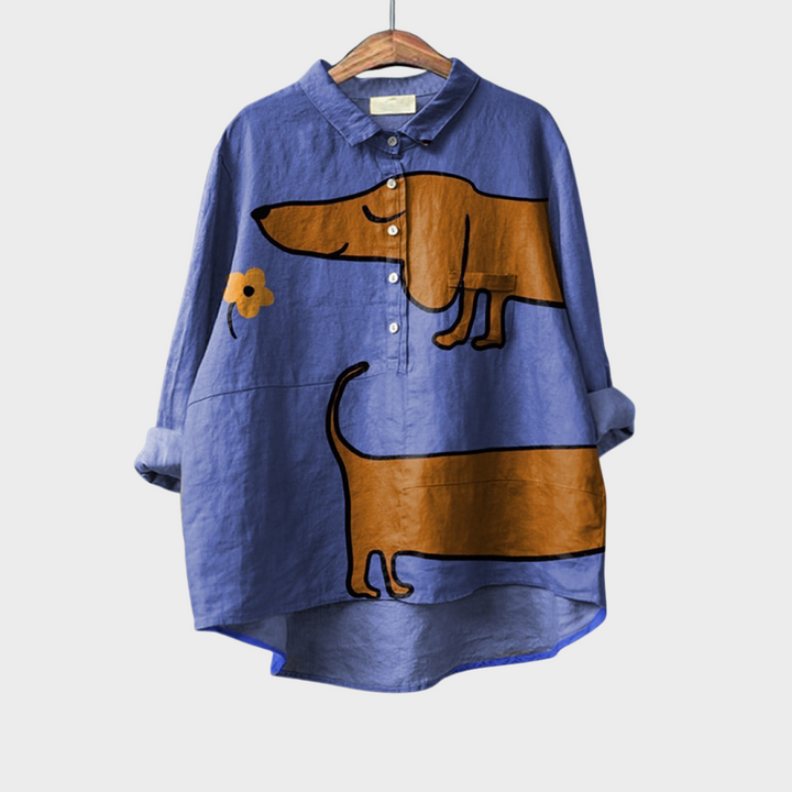Ola - Blouse d'été en lin élégant