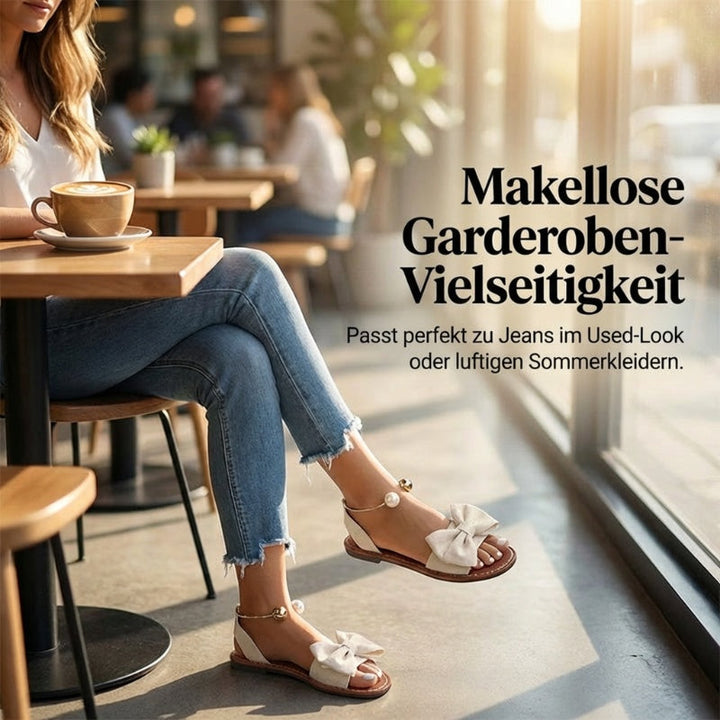 Maybelle - Sandales Élégantes avec Détails en Perles