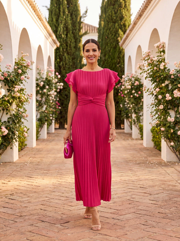 Nellie – Robe Midi Élégante et Flottante