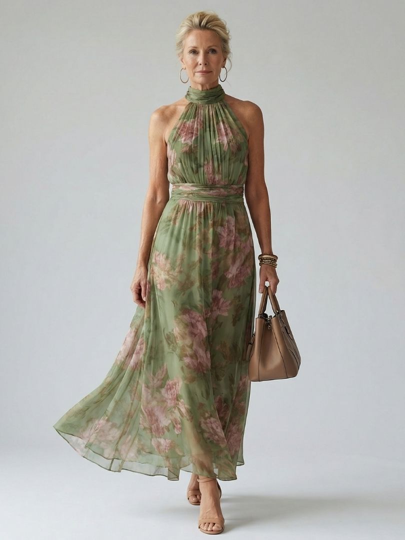 Niel - Robe Maxi Halter
