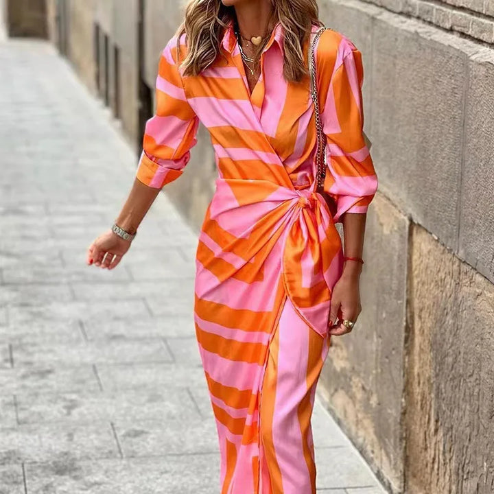 Carol - Robe Maxi Élégante d'Été