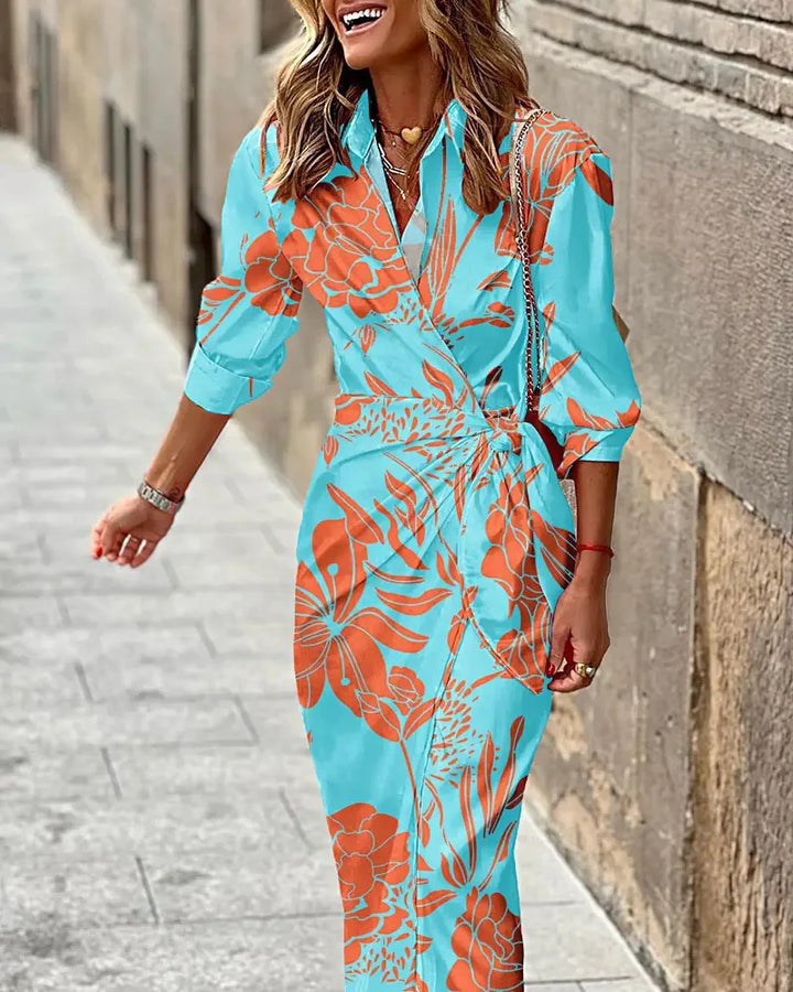 Carol - Robe Maxi Élégante d'Été