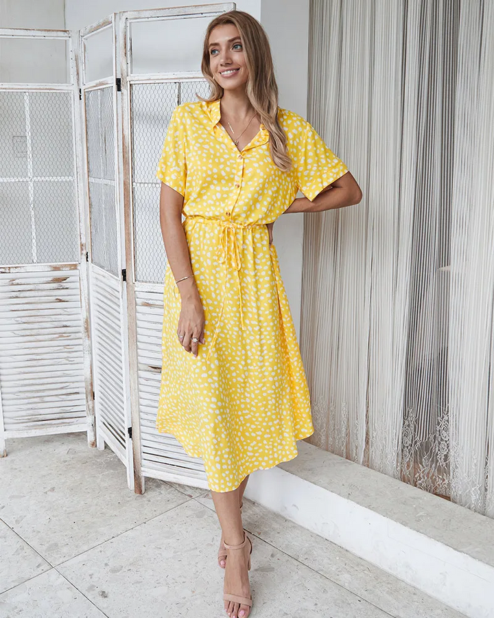 Lena - Robe d'été style chemise