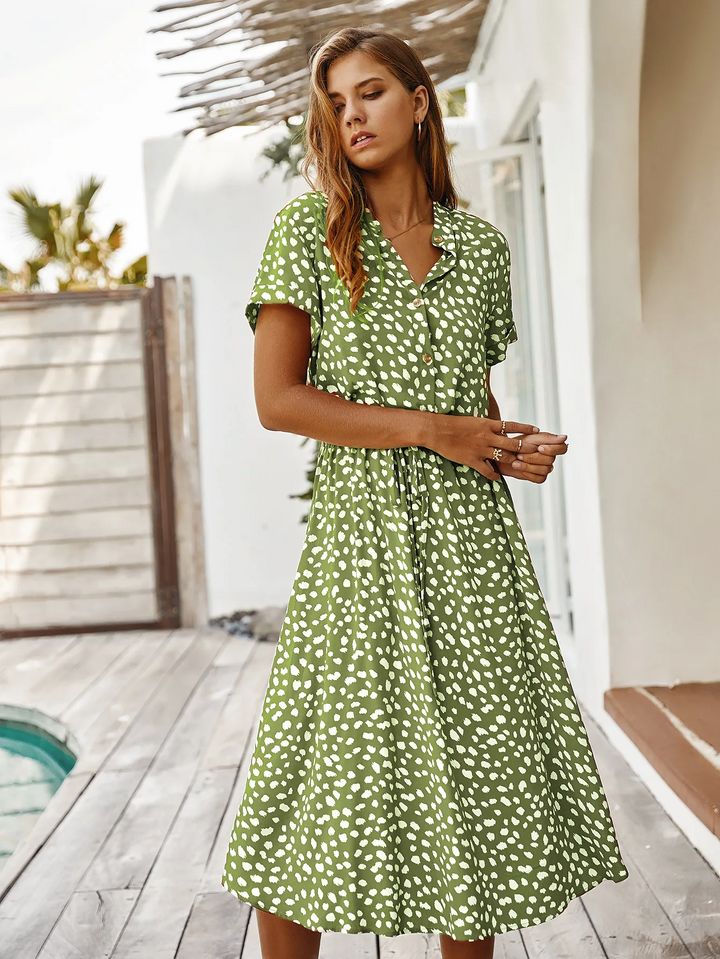 Lena - Robe d'été style chemise