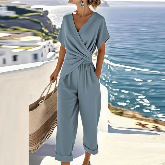 Colleen™ Ensemble d'Été Élégant en Deux Pièces