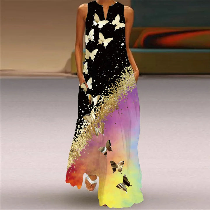 Aurelia™ - Robe A-Line Butterfly Bloom