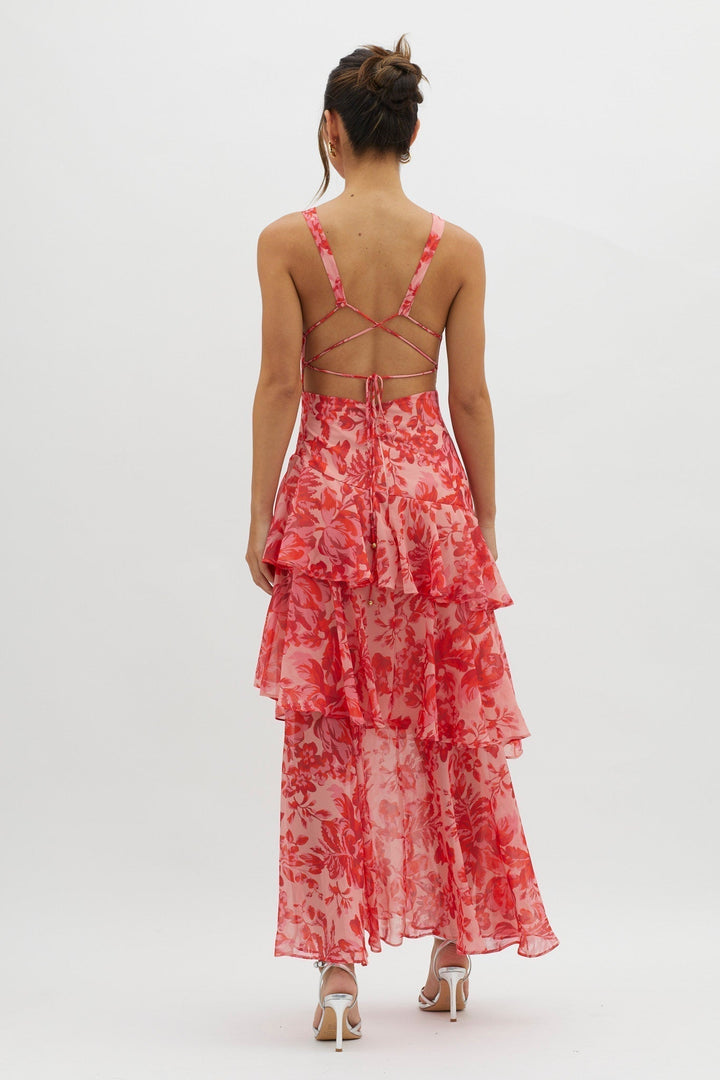 Ashlyn – Robe Midi Bloom Shift