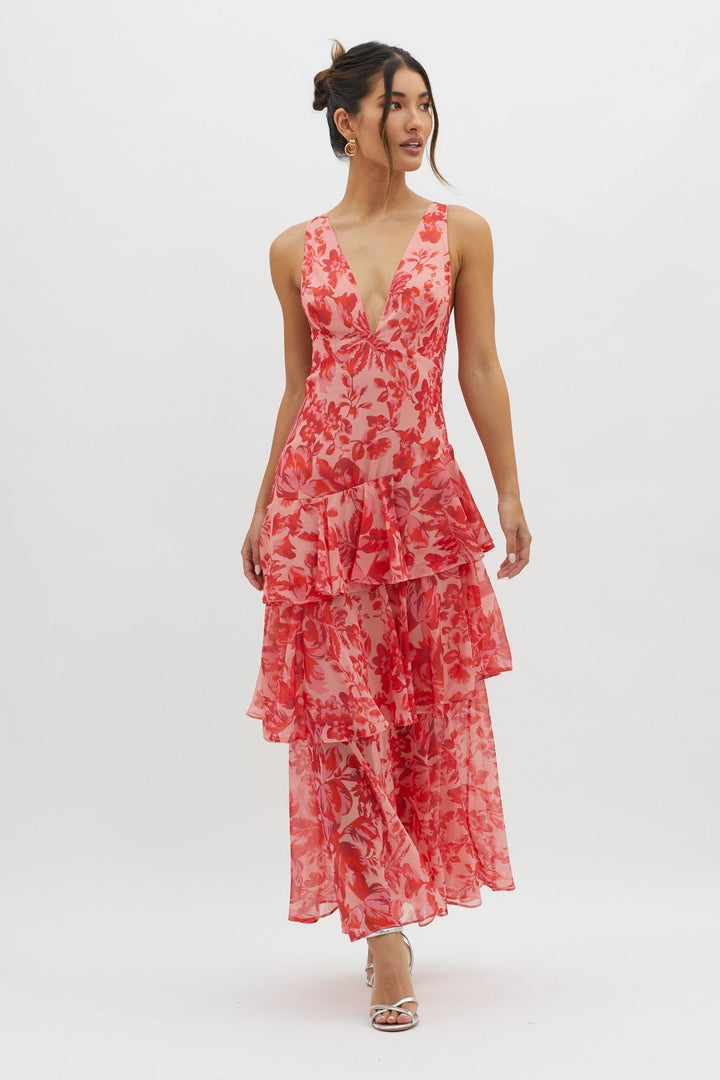 Ashlyn – Robe Midi Bloom Shift