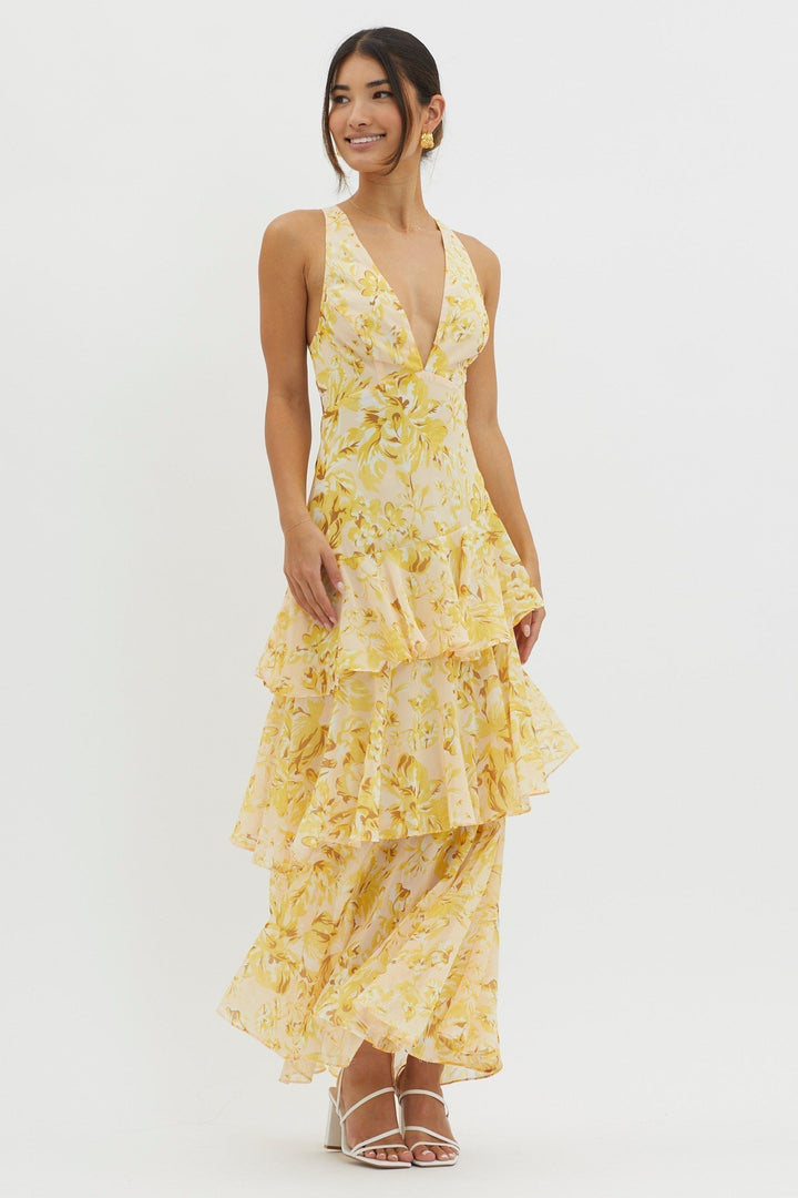 Ashlyn – Robe Midi Bloom Shift