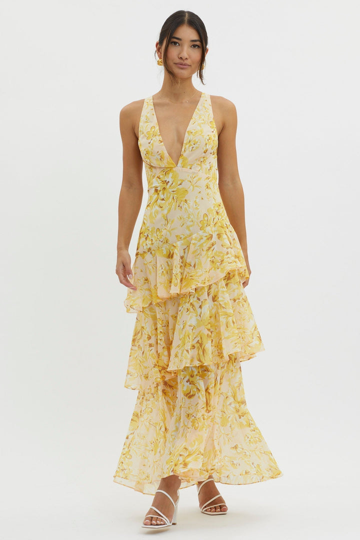 Ashlyn – Robe Midi Bloom Shift