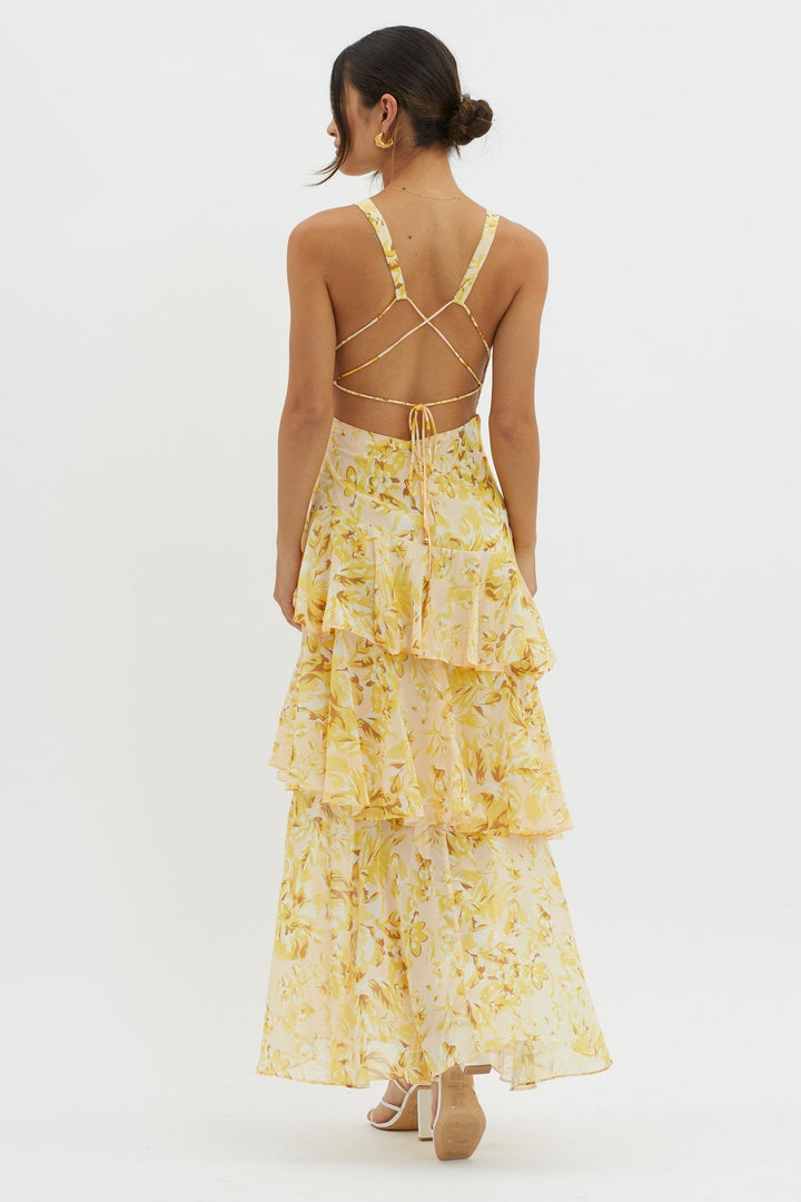 Ashlyn – Robe Midi Bloom Shift